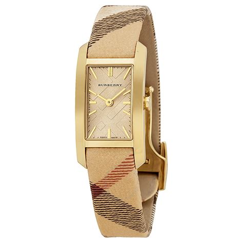 burberry gold watch womens|burberry pioneer gold ion plate.